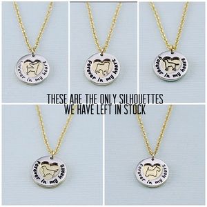 “Fur Ever in My Heart”Fur Baby Necklace-Chihuahua